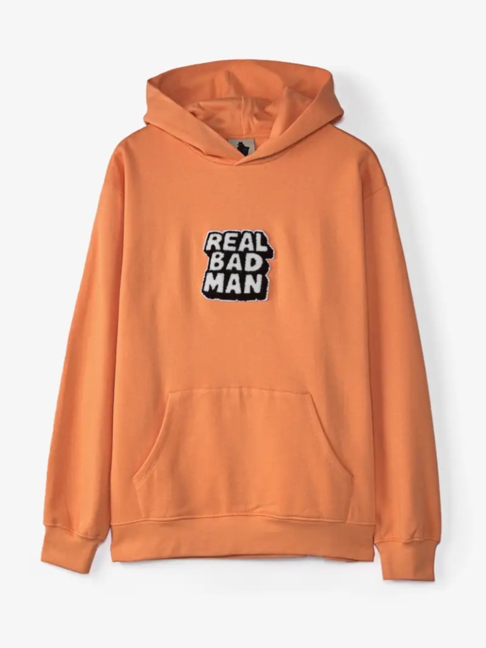 Real Bad Man RBM Chenile Hoodie - Orange Bang